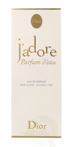 Dior J\'Adore Parfum D\'Eau Edp Spray 100 ml Without Alcohol