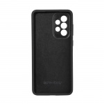 Essentials Samsung Galaxy A23/A23 5G Silicone back cover, Blk