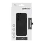Essentials Samsung Galaxy S23 silicone back cover, black