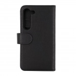 Essentials Samsung Galaxy S23 PU wallet, detachable, black