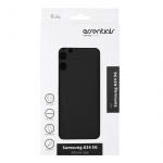Essentials Samsung Galaxy A34 5G silicone back cover, black