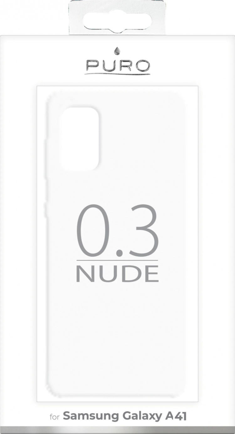 Puro Samsung Galaxy A41, 0.3 Nude, Transp Puro Samsung Galaxy A41, 0.3 Nude, Transp