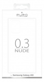 Puro Samsung Galaxy A12 0.3 Nude, Transparent