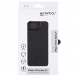 Essentials iPhone 14 Pro Max Leather Mag back cover,Blk Essentials iPhone 14 Pro Max Leather Mag back cover,Blk