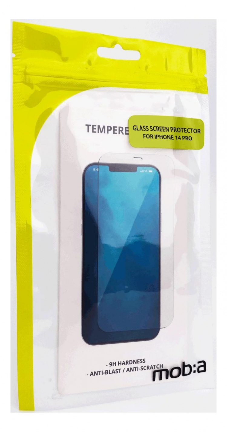 moba iPhone 14 Pro tempered glass, 0.33 mm