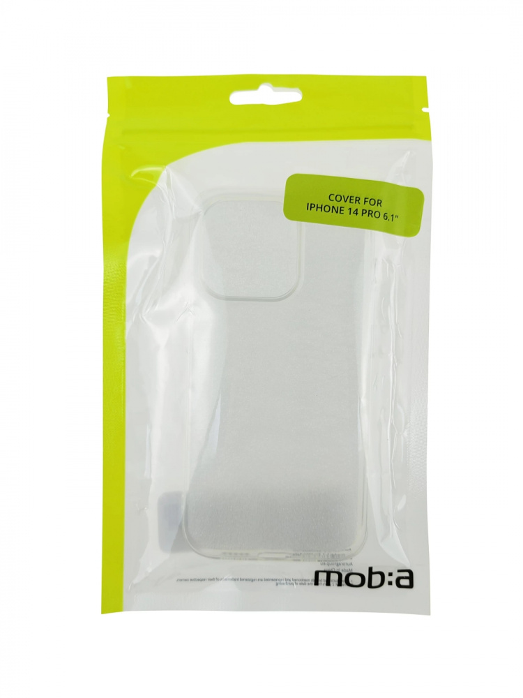 moba iPhone 14 Pro TPU cover, Transparent