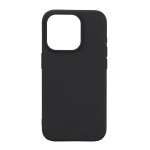 Essentials iPhone 15 Pro silicone back cover, black Essentials iPhone 15 Pro silicone back cover, black