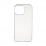 Essentials iPhone 15 Pro Max recycled TPU back cover, transparent
