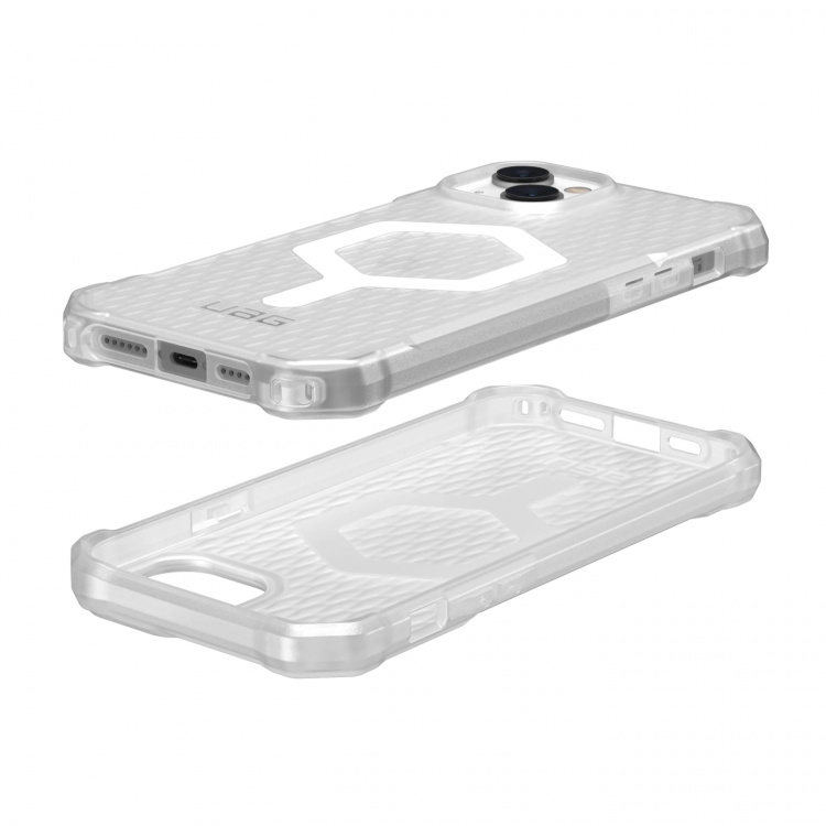 Urban Armor Gear iPhone 14 Plus Essential Armor Magsafe,Fro Ice Urban Armor Gear iPhone 14 Plus Essential Armor Magsafe,Fro Ice
