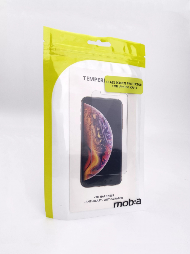 moba iPhone XR/11, Tempered Glass