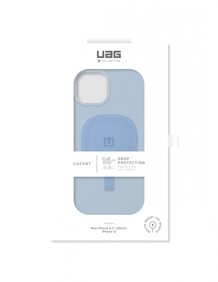 ubyuag iPhone 14 Lucent 2.0 Magsafe - Cerulean ubyuag iPhone 14 Lucent 2.0 Magsafe - Cerulean