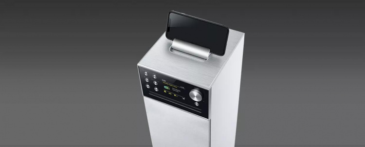 MUSE M-1380 DBTW Tower speaker BT with DAB+/FM, CD, USB