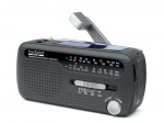 MUSE MH-07 DS Radio FM WB Solar Dynamo, black