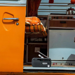 MUSE MH-07 DS Radio FM WB Solar Dynamo, black