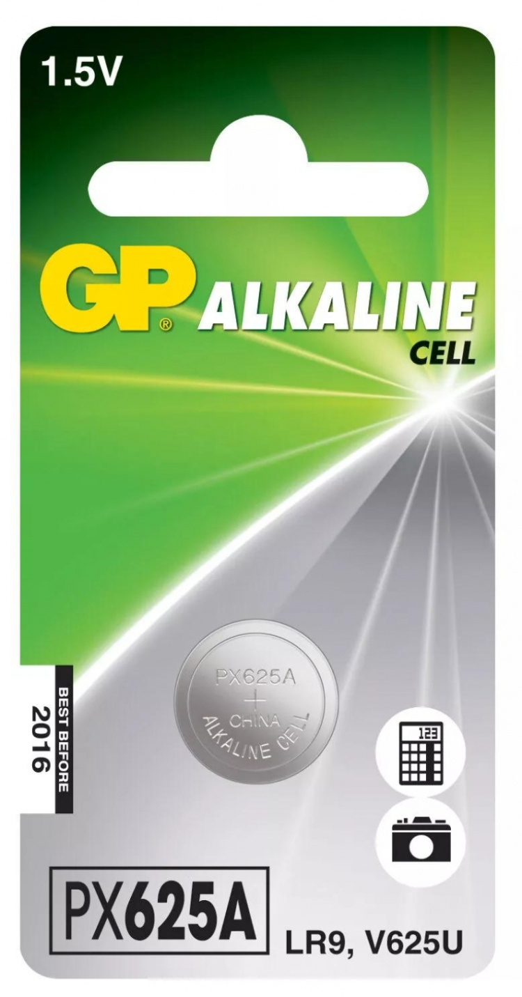 GP LR9 Alkaline Coin, 1 Pack (B)