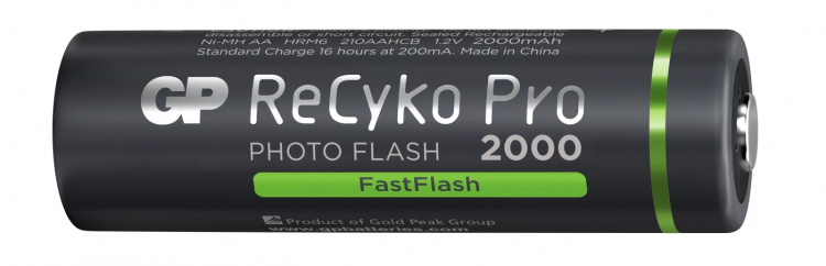 GP Recyko Pro Photoflash 2000mAh AA 4 Pack (PB)