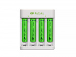 GP ReCyko standard Charger w/4xAAA 850mAh (PB)