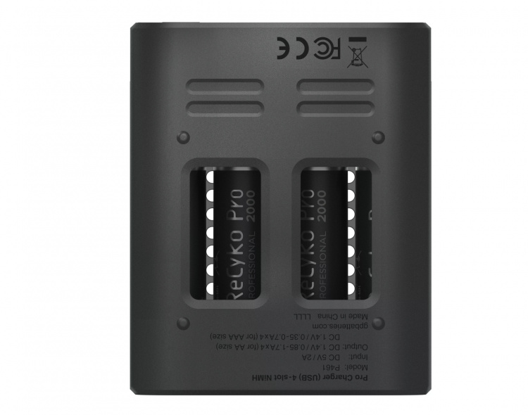 GP ReCyko Pro Charger USB w/4xAA 2000mAh (PB)