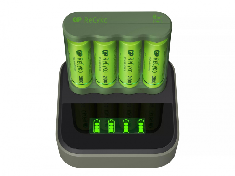 GP EverydayCharger w/chargingstation + 4xAA (PB)