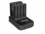 GP Pro Charger 2pcs w/chargingstation + 8xAA Pro (PB)