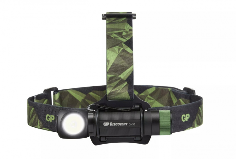 GP Discovery Power Headlamp 600Lm Li-Ion