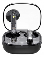 Streetz T150 TWS earphones, Transparent, Black Streetz T150 TWS earphones, Transparent, Black
