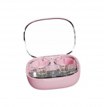 Streetz T150 TWS earphones, Transparent Pink