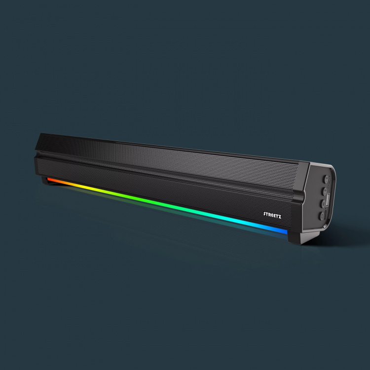 Streetz SB100 Bluetooth Soundbar, RGB light, micro SD slot Streetz SB100 Bluetooth Soundbar, RGB light, micro SD slot
