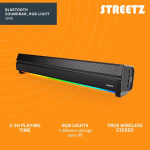 Streetz SB100 Bluetooth Soundbar, RGB light, micro SD slot Streetz SB100 Bluetooth Soundbar, RGB light, micro SD slot
