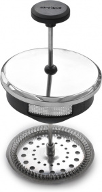 Aerolatte presspanna, stål, 0,6L