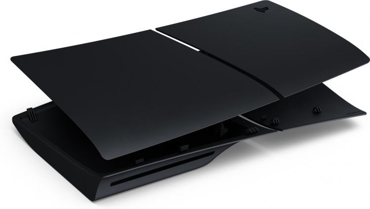 PlayStation 5 (Slim model series) Cover - Midnight Black replacement covers PlayStation 5 (Slim model series) Cover - Midnight Black replacement covers