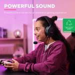 Trust GXT 489 Fayzo Gamingheadset Eco Svart