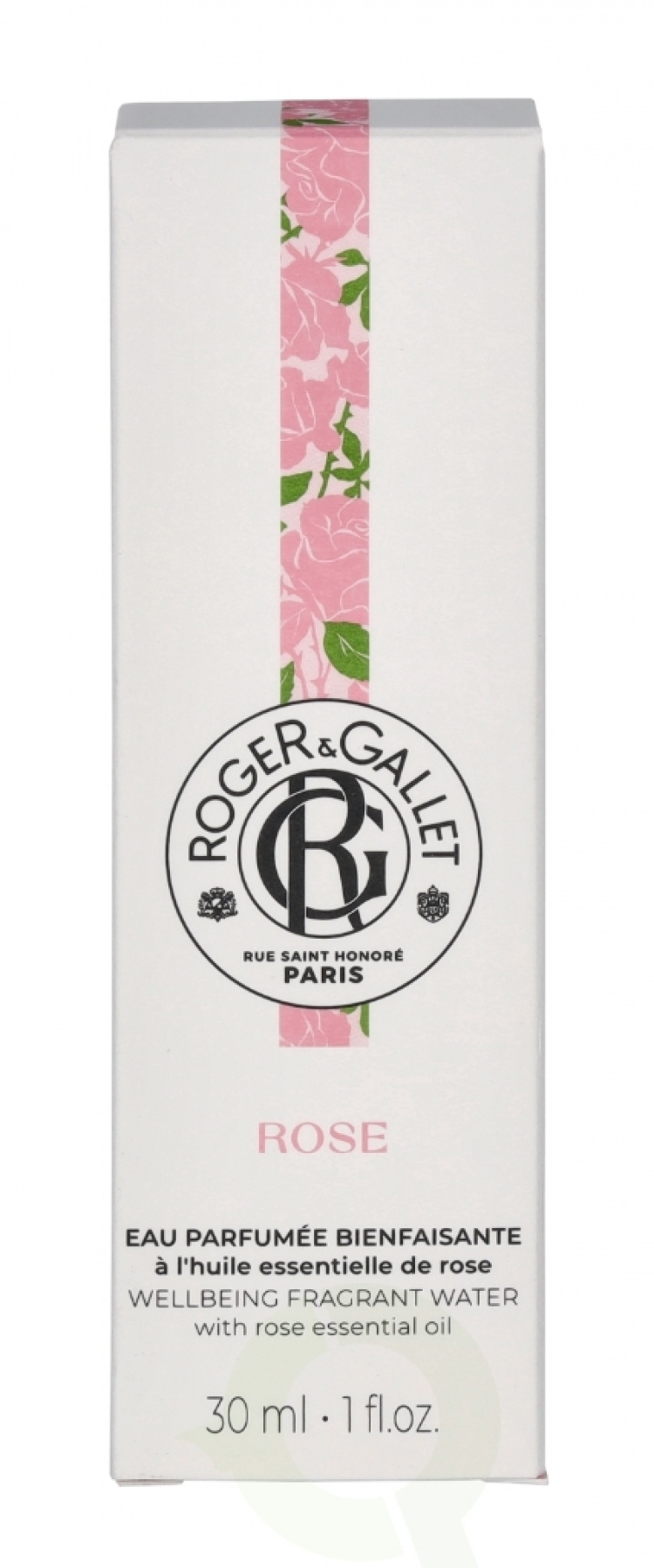 Roger & Gallet Rose Wellbeing Fragrant Water 30 ml Natural Spray
