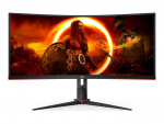 AOC Gaming CU34G2XP/BK 34 3440 x 1440 (UltraWide) HDMI DisplayPort 180Hz