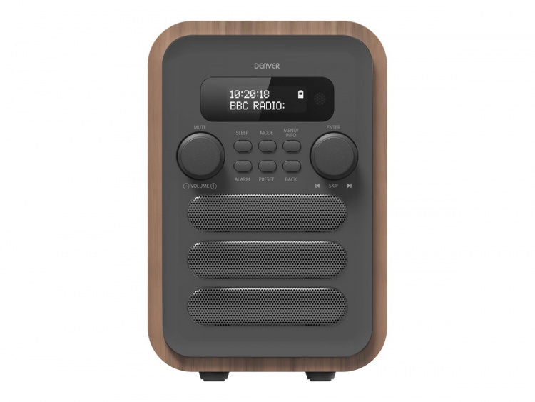Denver DAB-48 DAB bärbar radio Grå Denver DAB-48 DAB bärbar radio Grå