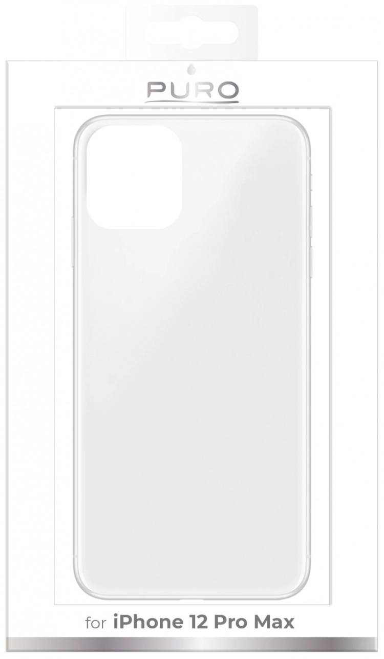 Puro iPhone 12 Pro Max 0.3 Nude Cover Transp Puro iPhone 12 Pro Max 0.3 Nude Cover Transp