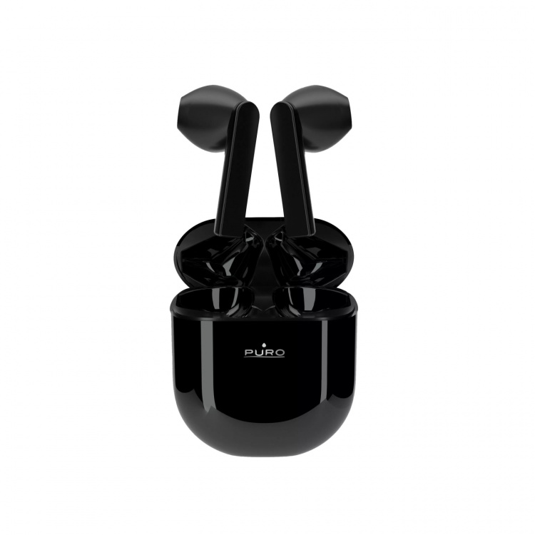 Puro ICON POD 2, Bluetooth Earphones w/char base, Black