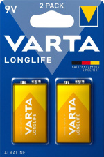 Varta Longlife 9V 2 Pack (B)