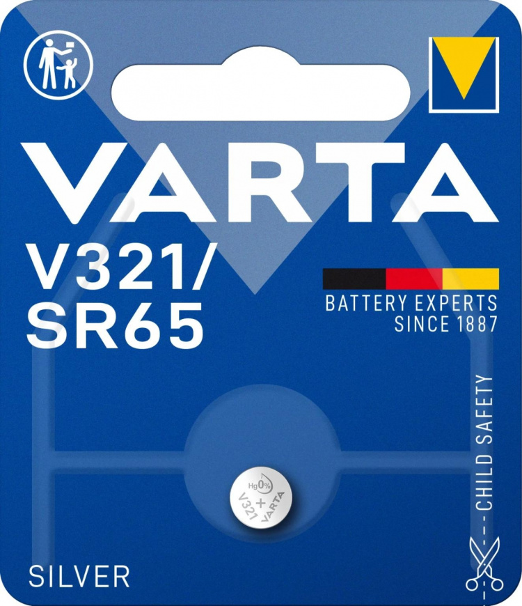 Varta V321/SR65 Silver Coin 1 Pack