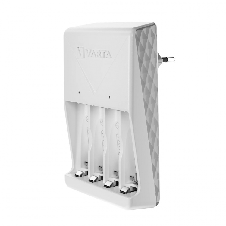 Varta Plug Charger, includes 4x AA 2100 mAh