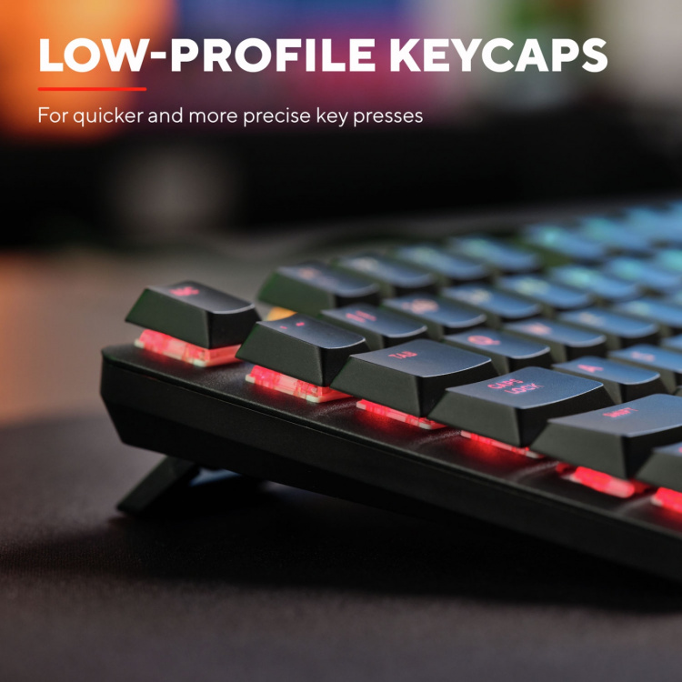 Trust GXT 866 Torix Mekaniskt gamingtangentbord Nordisk layout