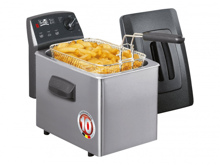 FRITEL TURBO SF Deep Fat Fryer 4 liters Anthracite metallic/silver FRITEL TURBO SF Deep Fat Fryer 4 liters Anthracite metallic/silver