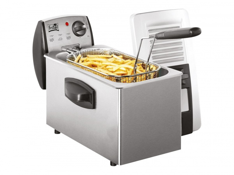 FRITEL Starter Deep Fryer 4 liters Gray FRITEL Starter Deep Fryer 4 liters Gray