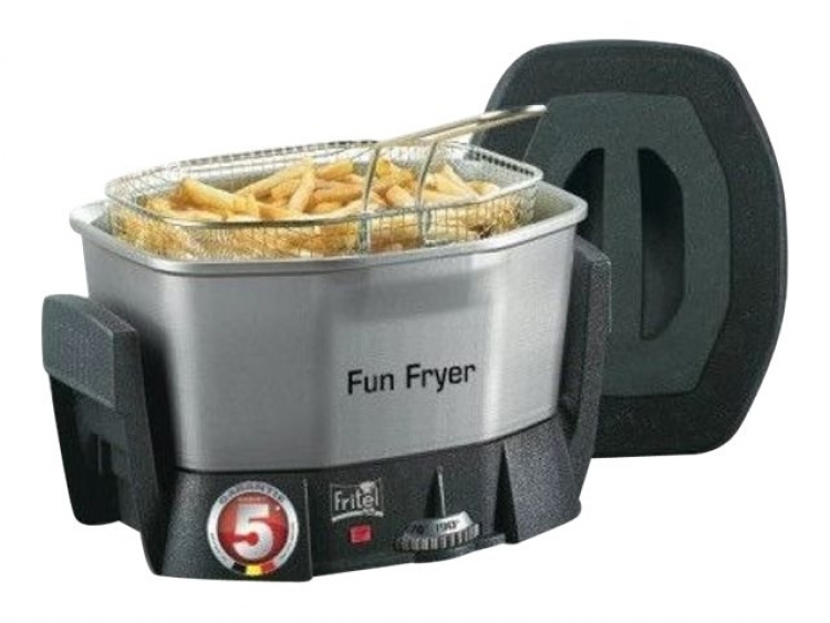 FRITEL Starter Deep Fryer 1.5 liters Black/gray/silver FRITEL Starter Deep Fryer 1.5 liters Black/gray/silver