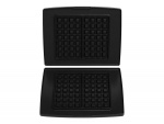 FRITEL Plate set for Belgian waffles Gray