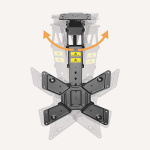 Nedis Motorised TV Ceiling Mount | 23 - 65  Nedis Motorised TV Ceiling Mount | 23 - 65