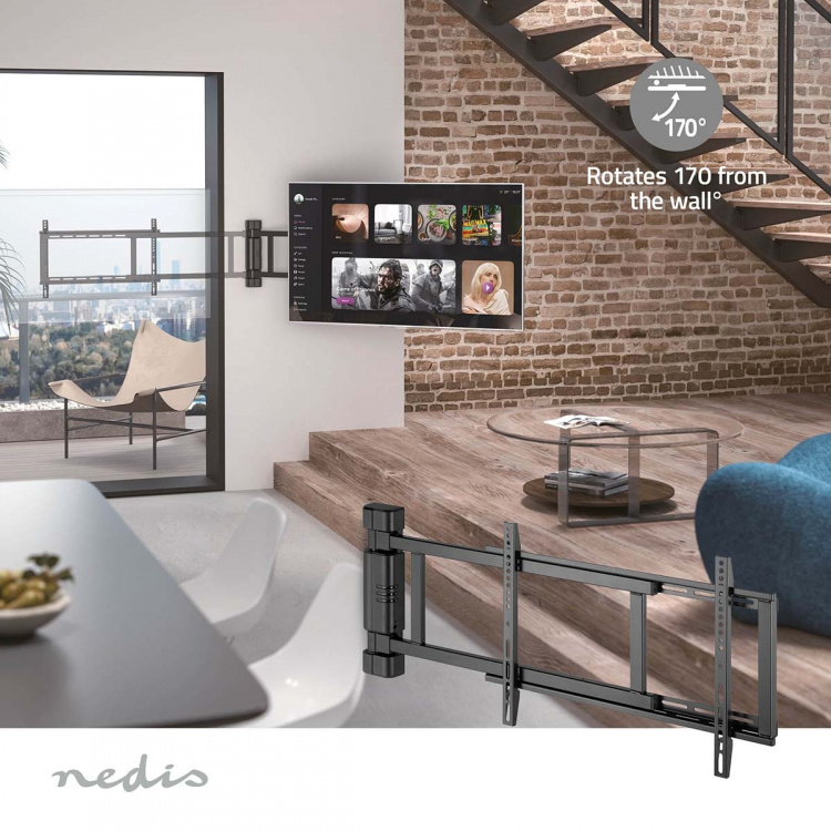 Nedis Motorised TV Wall Mount | 32 - 75 