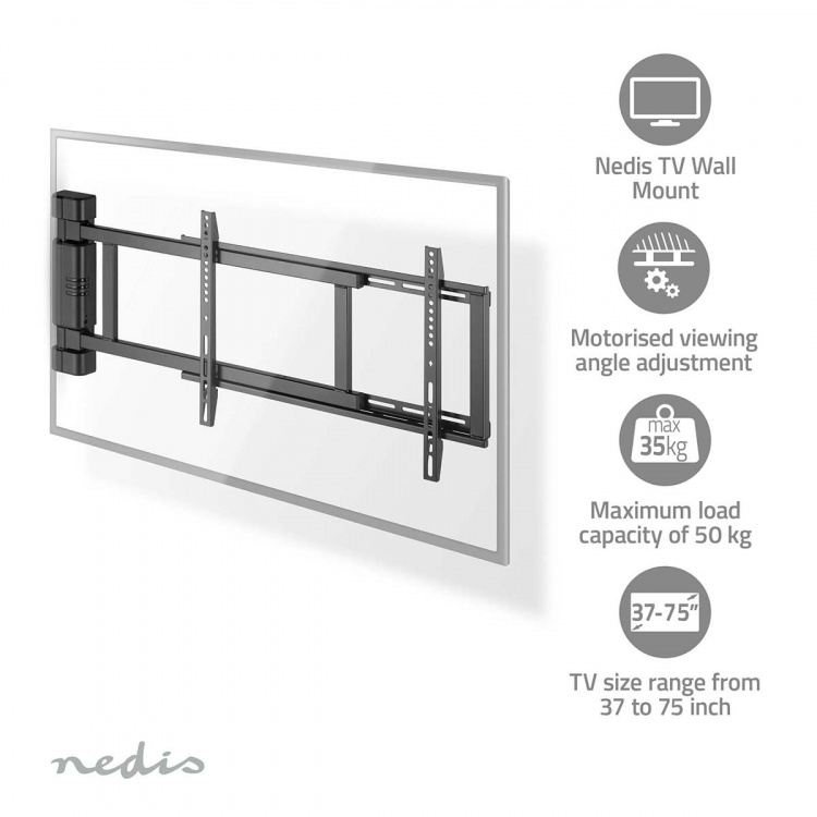 Nedis Motorised TV Wall Mount | 32 - 75 