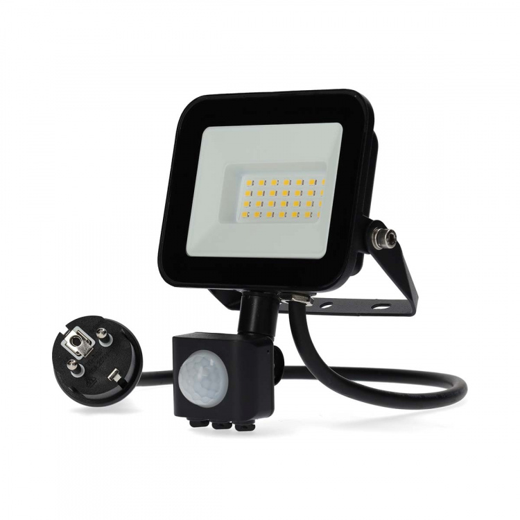 Nedis LED Floodlight | 4000 K | Rated luminous flux: 1620 lm | IP44 | 1.00 m | Energy class: F | 220 - 240 V AC 50/60 Hz | 20 W Nedis LED Floodlight | 4000 K | Rated luminous flux: 1620 lm | IP44 | 1.00 m | Energy class: F | 220 - 240 V AC 50/60 Hz | 20 W