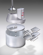 Bamix SliceSy attachment, grey